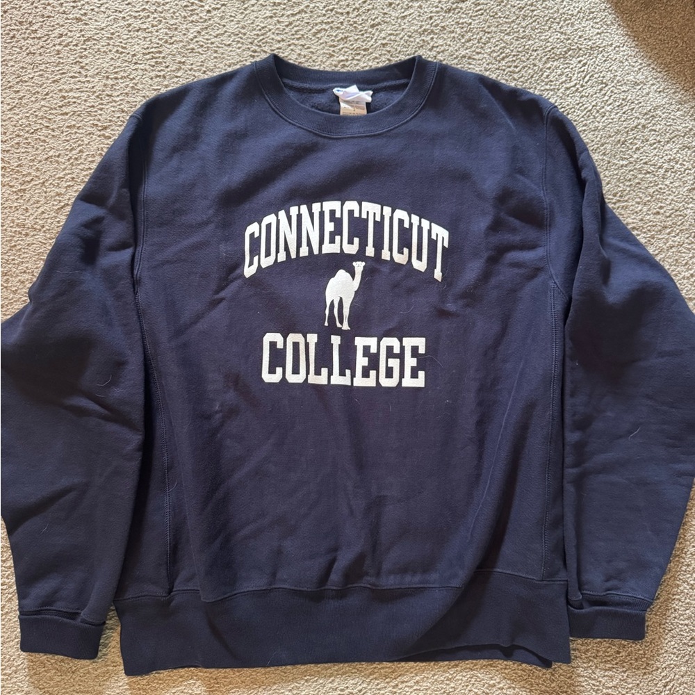 Connecticut College Navy Blue Sweatshirt